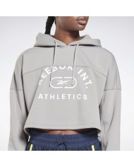 POLERÓN REEBOK MUJER CARDI B CORSET ROJO