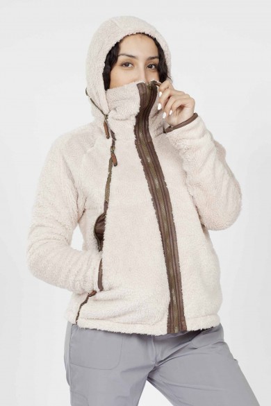 POLAR SKOLLEN MUJER SWEDEN ZIPPER BEIGE POLAR SKOLLEN MUJER SWEDEN ZIPPER BEIGE