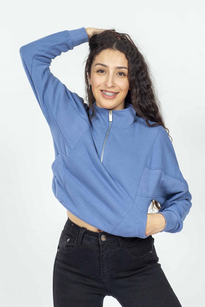 POLERÓN ARYA MUJER DEER BATWING DENIM POLERÓN ARYA MUJER DEER BATWING DENIM