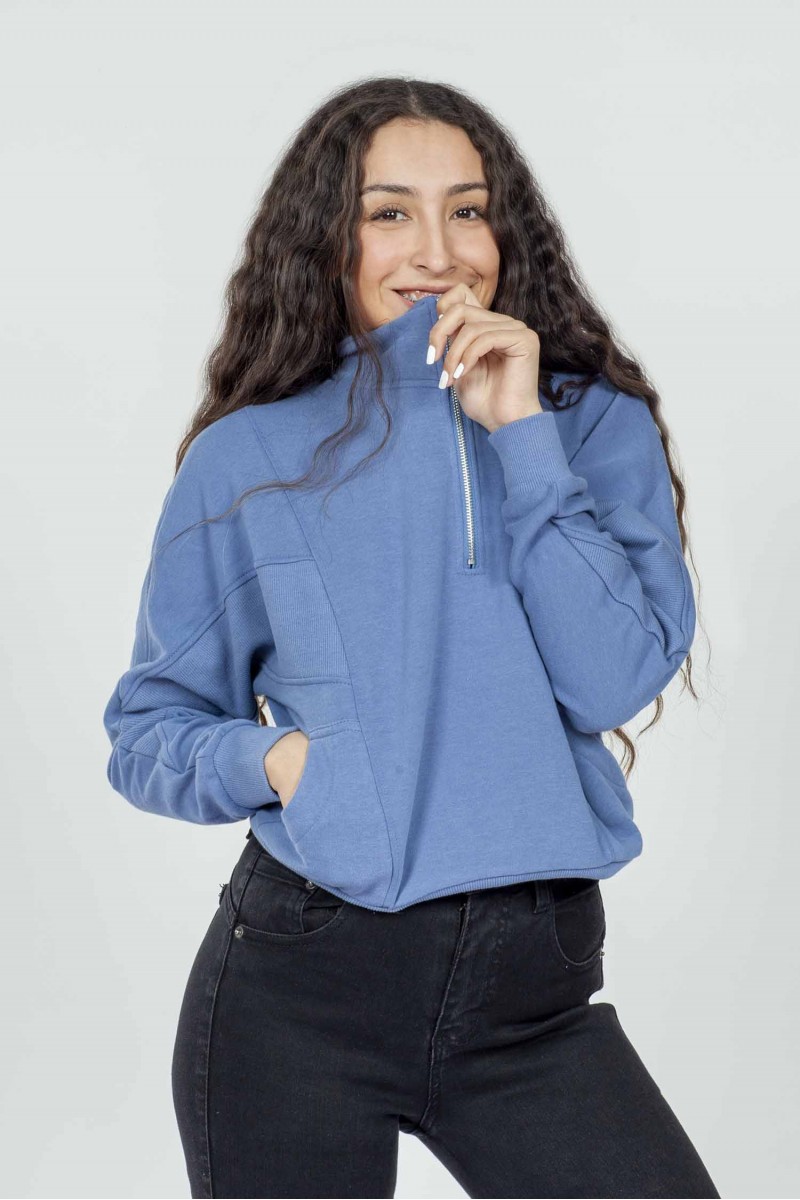 POLERÓN ARYA MUJER DEER BATWING DENIM POLERÓN ARYA MUJER DEER BATWING DENIM