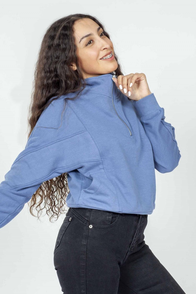 POLERÓN ARYA MUJER DEER BATWING DENIM POLERÓN ARYA MUJER DEER BATWING DENIM