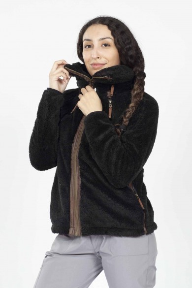 POLAR SKOLLEN MUJER SWEDEN ZIPPER NEGRO POLAR SKOLLEN MUJER SWEDEN ZIPPER NEGRO