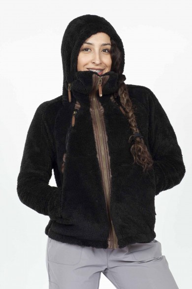 POLAR SKOLLEN MUJER SWEDEN ZIPPER NEGRO POLAR SKOLLEN MUJER SWEDEN ZIPPER NEGRO