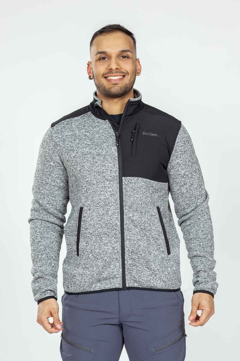 POLAR SKOLLEN HOMBRE MONACO COMFORT GRIS POLAR SKOLLEN HOMBRE MONACO COMFORT GRIS