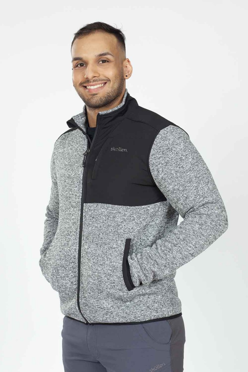 POLAR SKOLLEN HOMBRE MONACO COMFORT GRIS POLAR SKOLLEN HOMBRE MONACO COMFORT GRIS