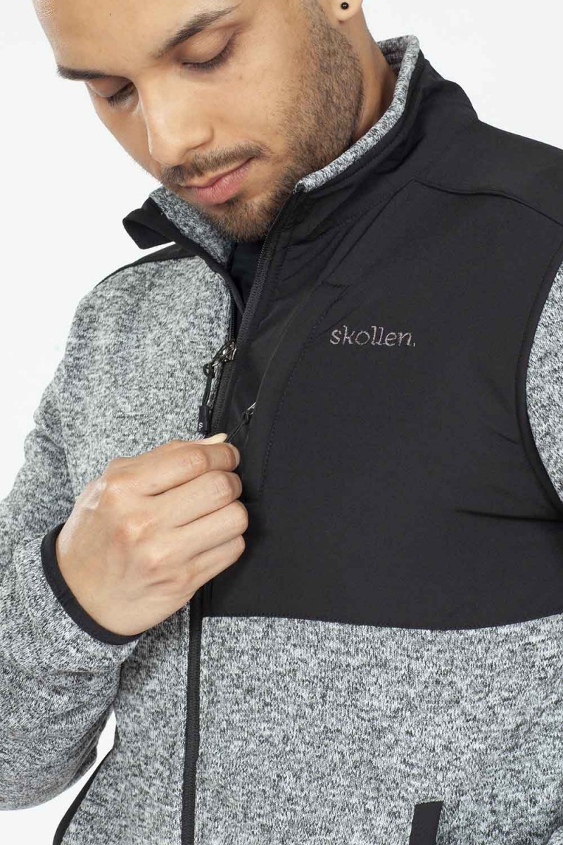 POLAR SKOLLEN HOMBRE MONACO COMFORT GRIS POLAR SKOLLEN HOMBRE MONACO COMFORT GRIS