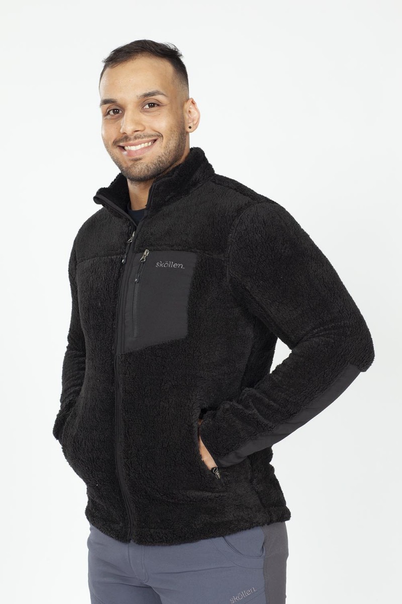 POLAR SKOLLEN HOMBRE DENMARK SHAGGY NEGRO POLAR SKOLLEN HOMBRE DENMARK SHAGGY NEGRO