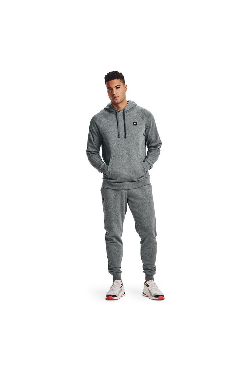 JOGGER UNDER ARMOUR HOMBRE RIVAL FLEECE GRIS