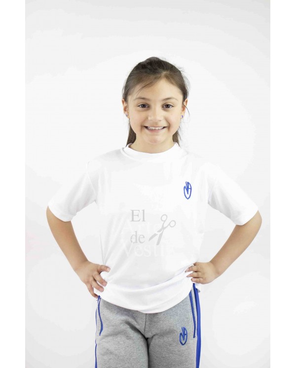 POLERA POLO BLANCA UNISEX MARIA AUXILIADORA PORVENIR