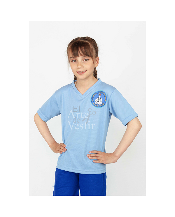 POLERA PANAL UNISEX CELESTE SANTIAGO BUERAS