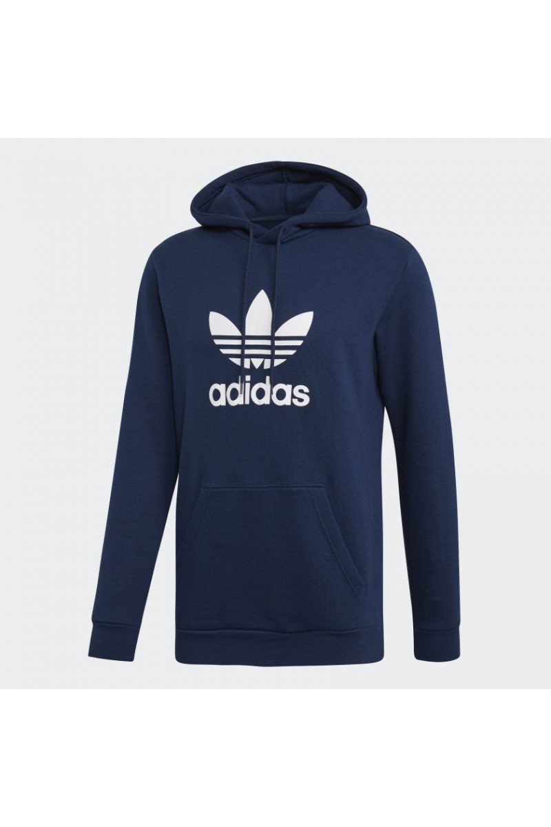POLERÓN ADIDAS ORIGINAL HOMBRE HOODED TREFOIL AZUL POLERÓN ADIDAS ORIGINAL HOMBRE HOODED TREFOIL AZUL