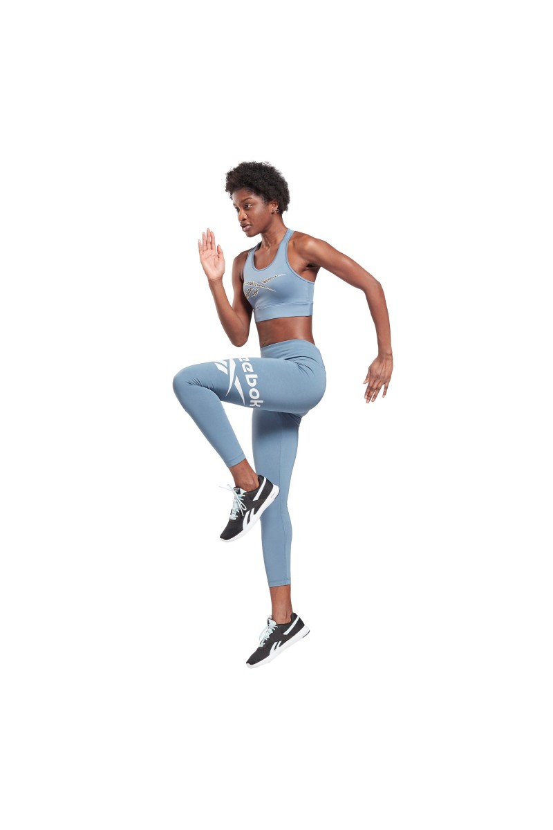 LEGGING REEBOK MUJER IDENTITY LOGO CELESTE LEGGING REEBOK MUJER IDENTITY LOGO CELESTE