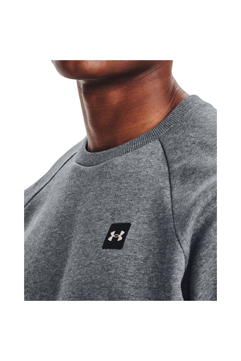 POLERÓN UNDER ARMOUR HOMBRE CREW FLEECE GRIS POLERÓN UNDER ARMOUR HOMBRE CREW FLEECE GRIS
