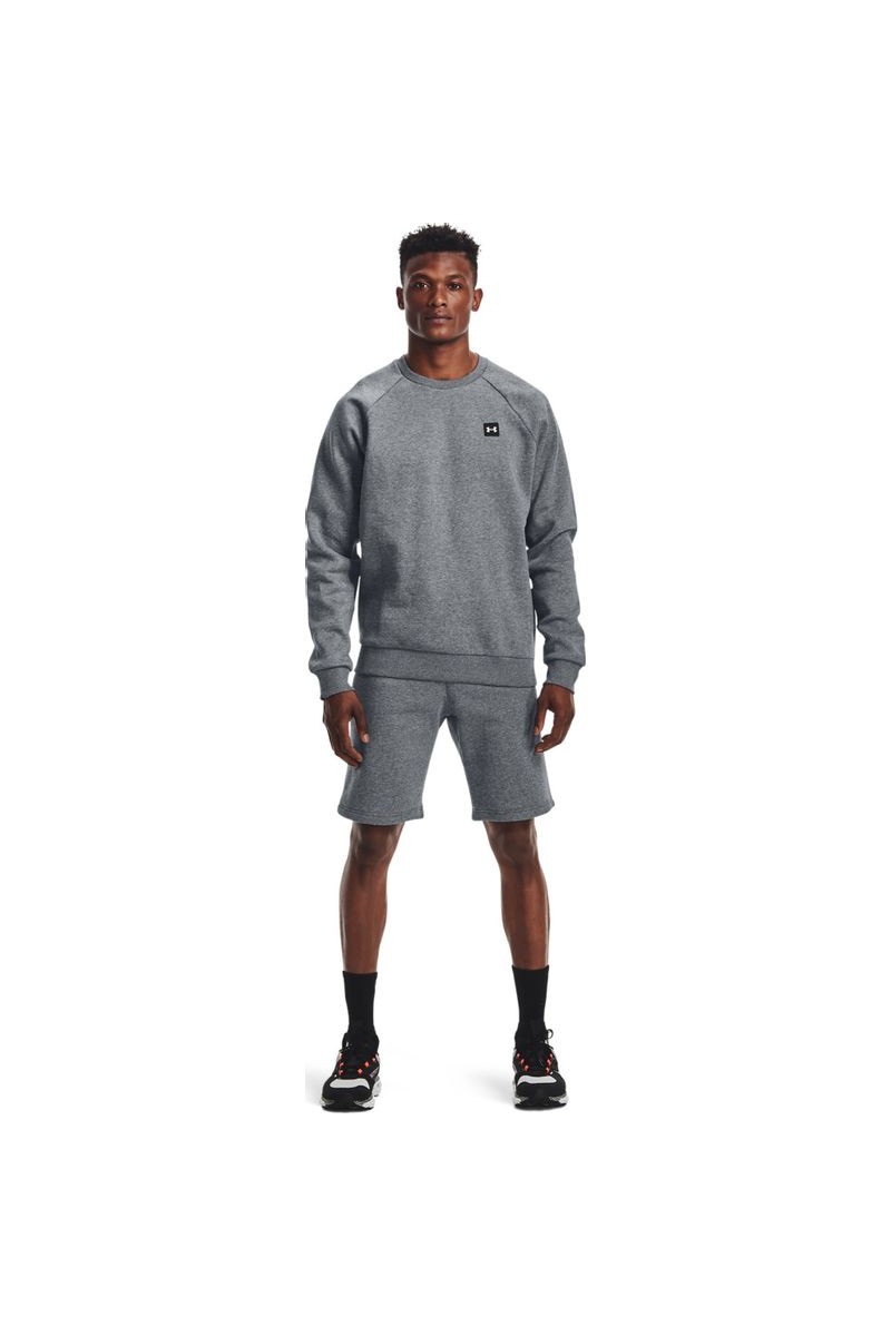 POLERÓN UNDER ARMOUR HOMBRE CREW FLEECE GRIS POLERÓN UNDER ARMOUR HOMBRE CREW FLEECE GRIS