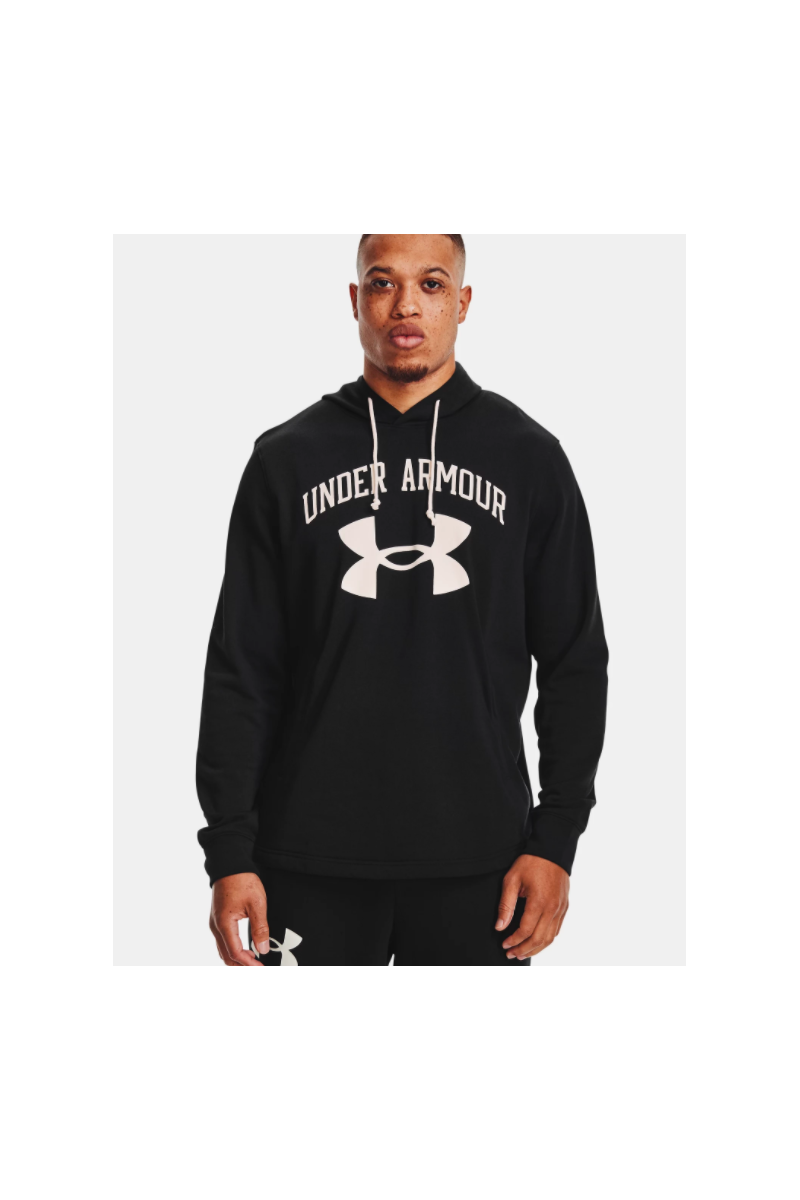 POLERÓN UNDER ARMOUR HOMBRE RIVAL TERRY NEGRO POLERÓN UNDER ARMOUR HOMBRE RIVAL TERRY NEGRO
