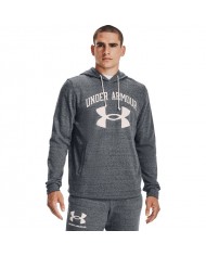 POLERÓN UNDER ARMOUR HOMBRE RIVAL TERRY NEGRO
