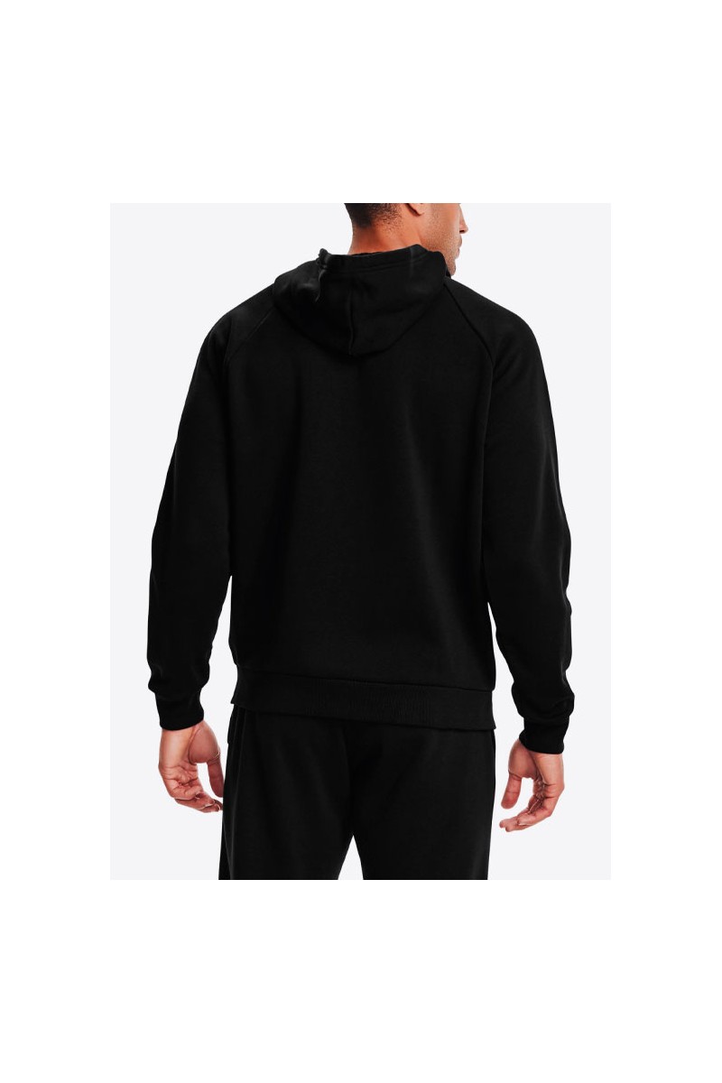 POLERÓN UNDER ARMOUR HOMBRE FLEECE ZIP NEGRO POLERÓN UNDER ARMOUR HOMBRE FLEECE ZIP NEGRO