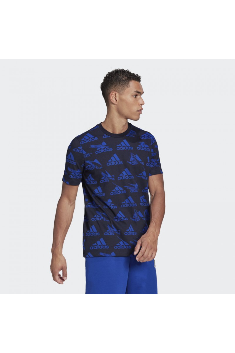 POLERA ADIDAS HOMBRE BRANDLOVE TEE NEGRO