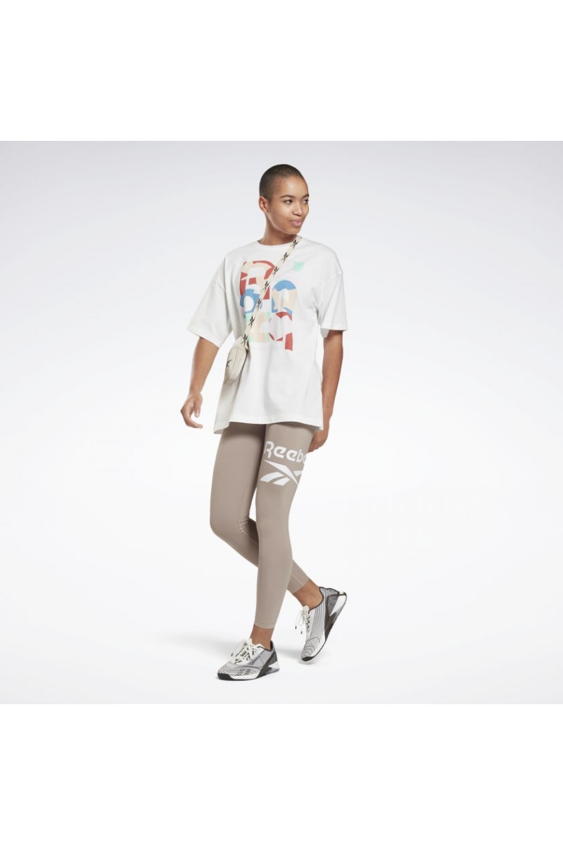 POLERA REEBOK MUJER TRAINING ESSENTIALS BLANCO