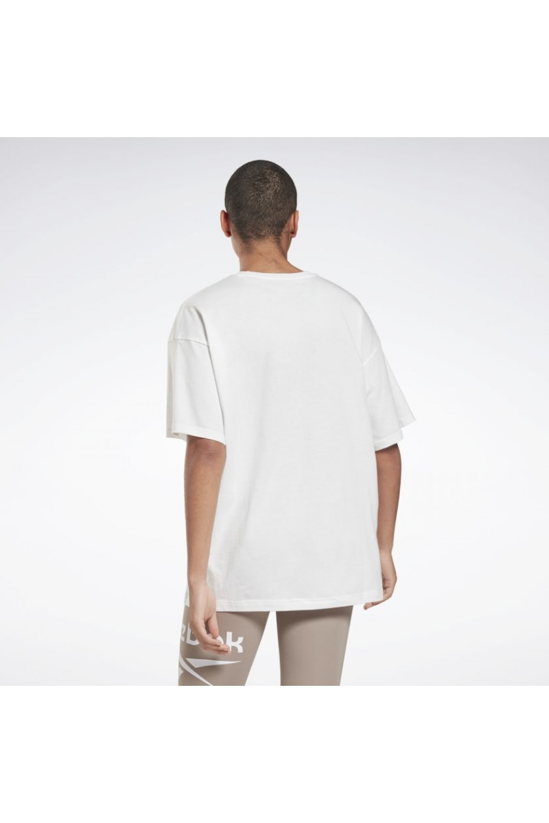 POLERA REEBOK MUJER TRAINING ESSENTIALS BLANCO