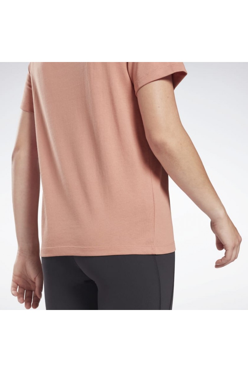 POLERA REEBOK MUJER BL TEE NARANJO POLERA REEBOK MUJER BL TEE NARANJO