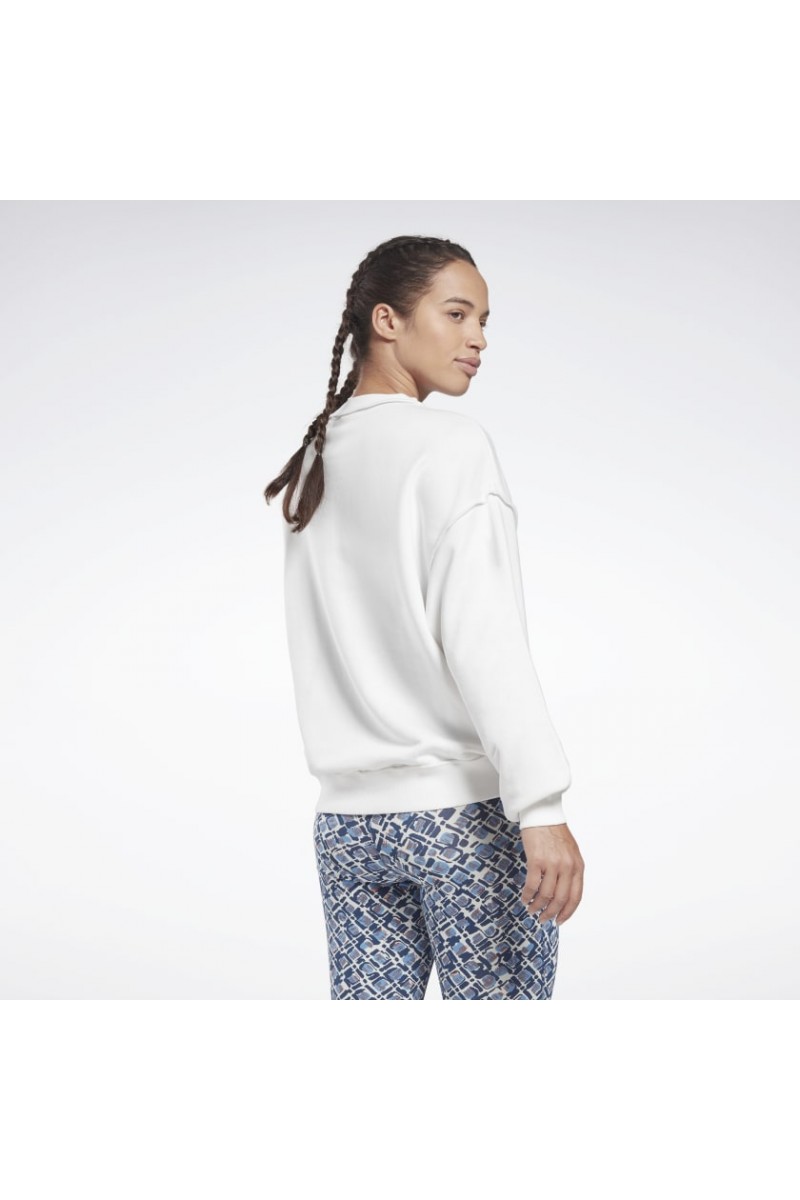 POLERÓN REEBOK MUJER MYT CREW BLANCO POLERÓN REEBOK MUJER MYT CREW BLANCO