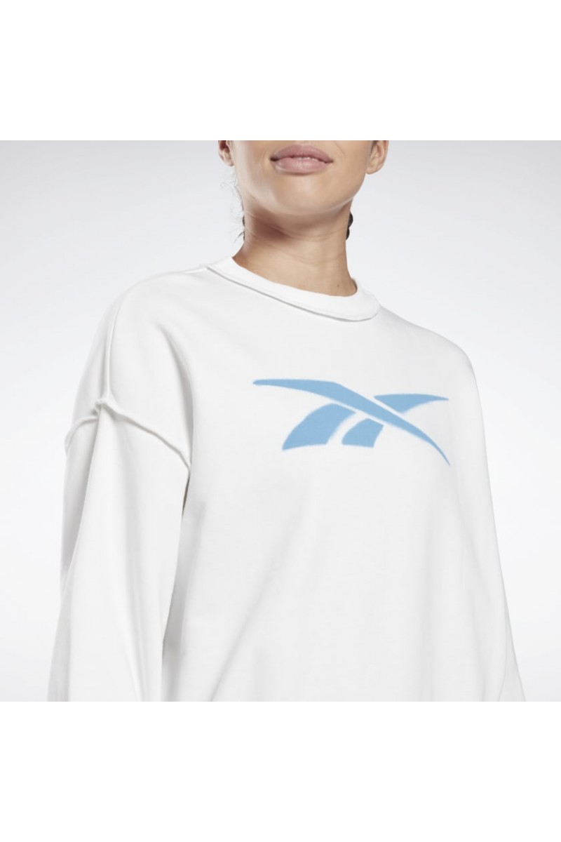 POLERÓN REEBOK MUJER MYT CREW BLANCO POLERÓN REEBOK MUJER MYT CREW BLANCO