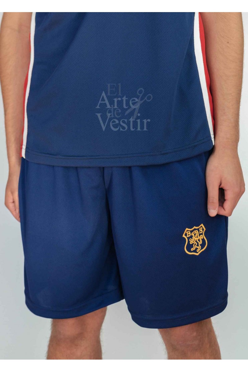SHORT HOMBRE AZUL PANAL BRITANICO