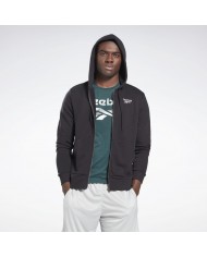 POLERÓN UNDER ARMOUR HOMBRE FLEECE ZIP NEGRO