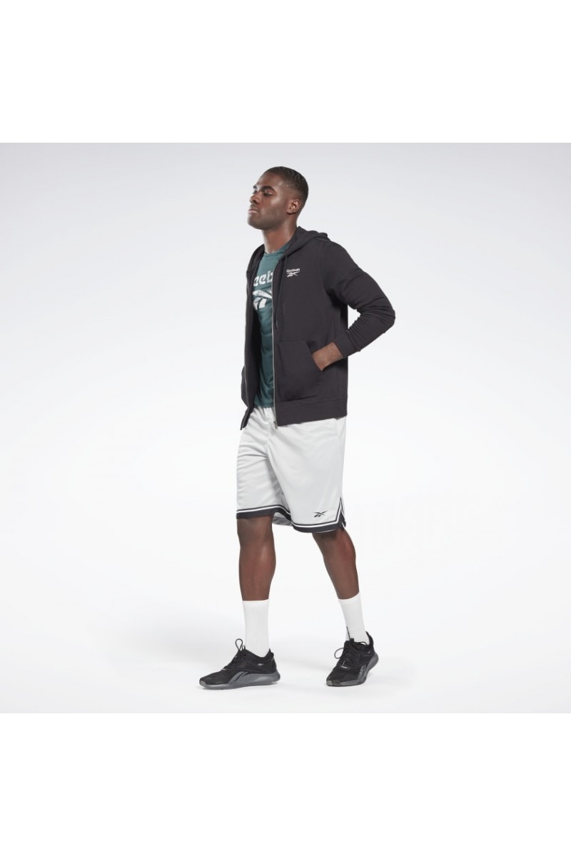 POLERÓN DEPORTIVO REEBOK IDENTITY ZIP-UP NEGRO POLERÓN DEPORTIVO REEBOK IDENTITY ZIP-UP NEGRO