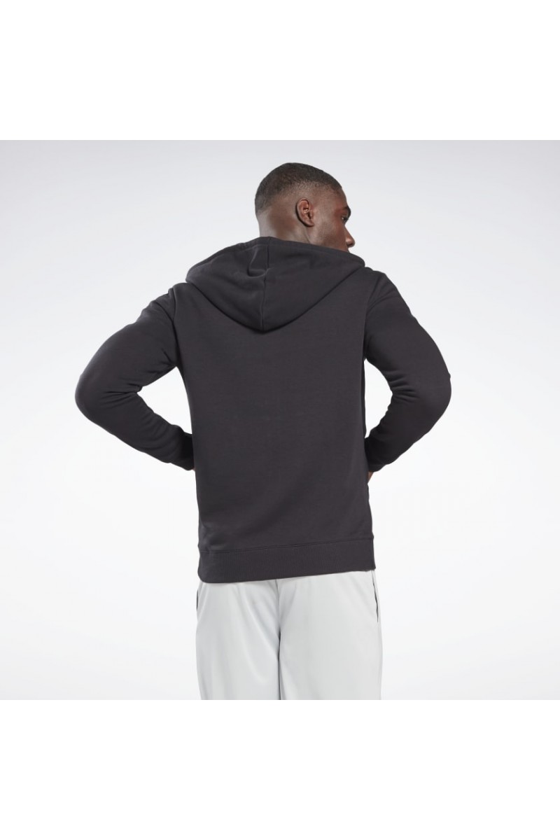 POLERÓN DEPORTIVO REEBOK IDENTITY ZIP-UP NEGRO POLERÓN DEPORTIVO REEBOK IDENTITY ZIP-UP NEGRO