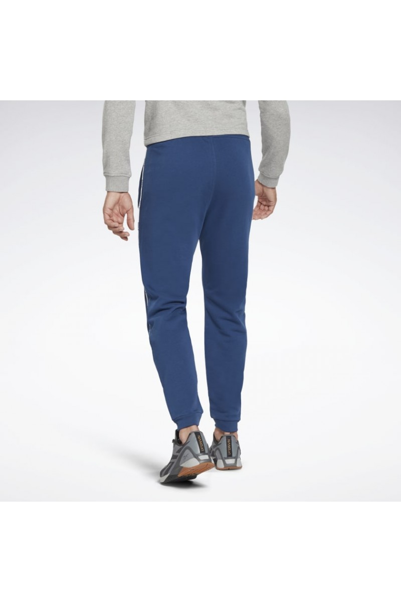 JOGGER REEBOK HOMBRE WORKOUT READY PIPING AZUL JOGGER REEBOK HOMBRE WORKOUT READY PIPING AZUL