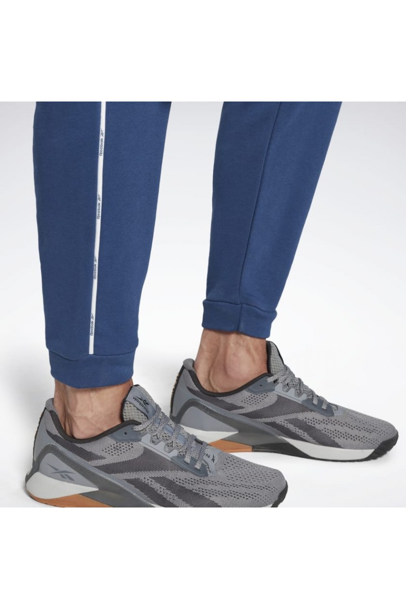 JOGGER REEBOK HOMBRE WORKOUT READY PIPING AZUL JOGGER REEBOK HOMBRE WORKOUT READY PIPING AZUL