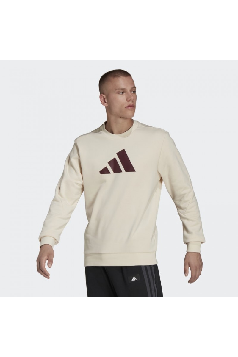 POLERÓN ADIDAS HOMBRE FUTURE ICONS BEIGE POLERÓN ADIDAS HOMBRE FUTURE ICONS BEIGE