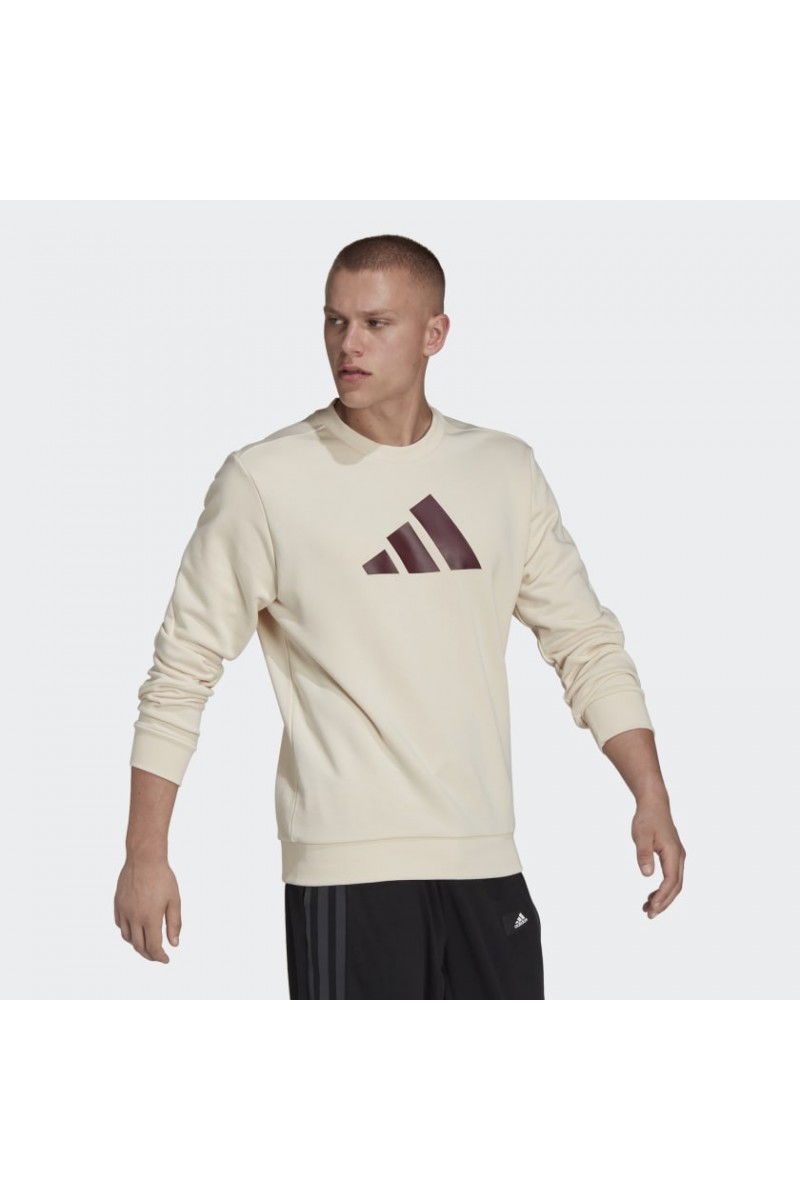 POLERÓN ADIDAS HOMBRE FUTURE ICONS BEIGE POLERÓN ADIDAS HOMBRE FUTURE ICONS BEIGE