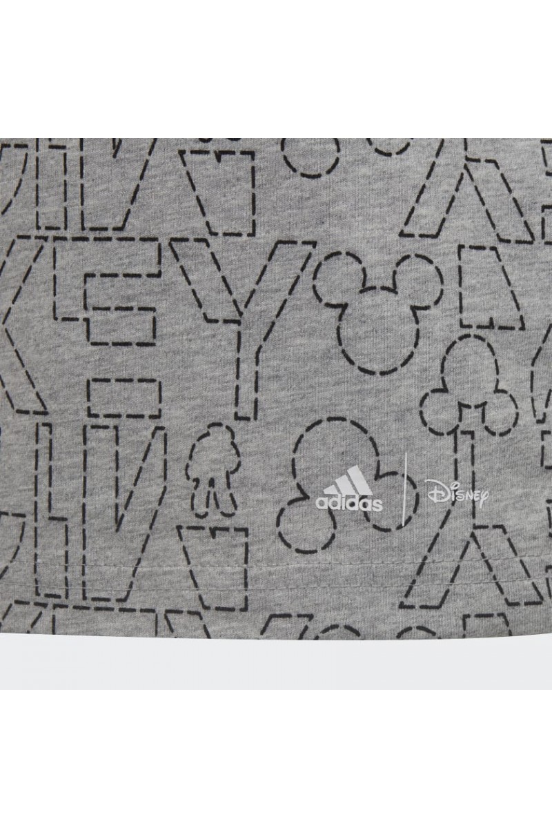 POLERA ADIDAS NIÑO UNISEX DISNEY MICKEY MOUSE GRIS POLERA ADIDAS NIÑO UNISEX DISNEY MICKEY MOUSE GRIS