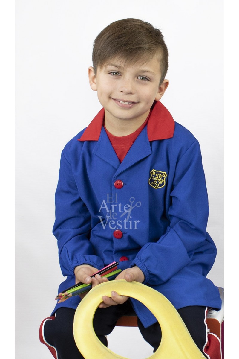 COTONA AZUL/ROJO NIÑO BRITANICO