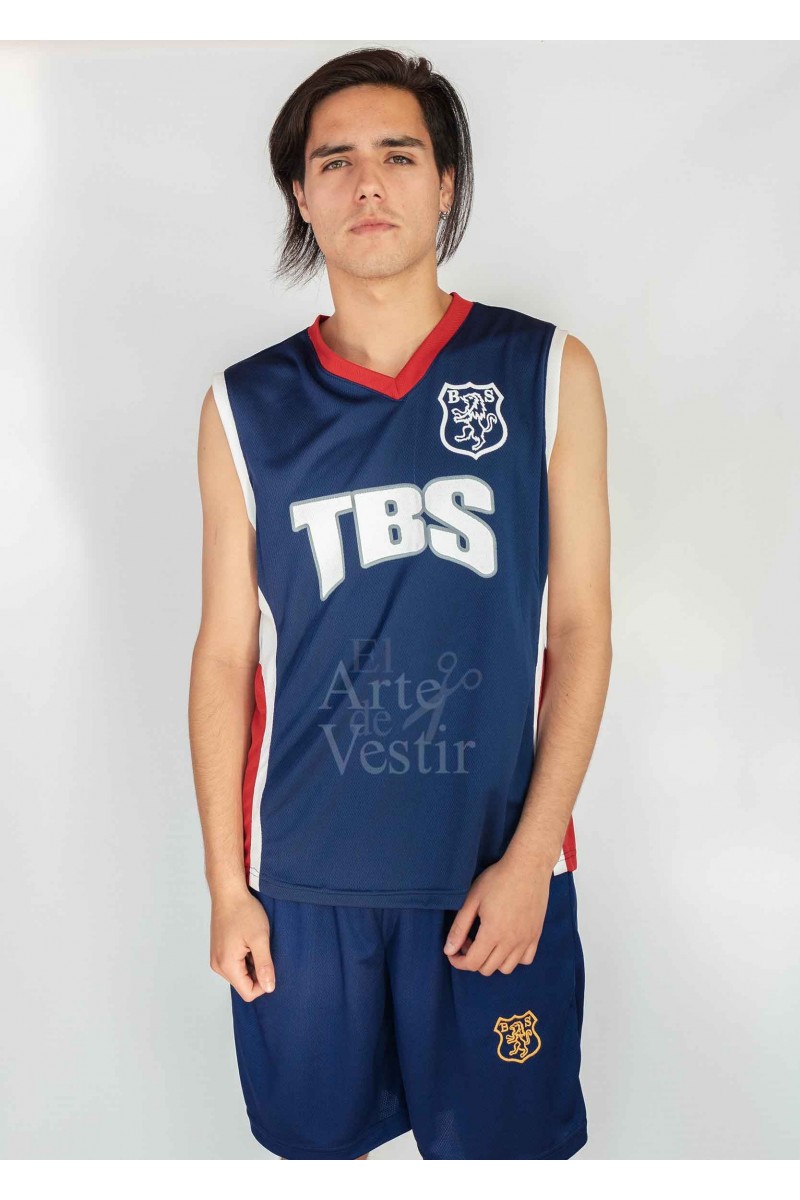 CAMISETA BASKETBALL AZUL BRITANICO CAMISETA BASKETBALL AZUL BRITANICO