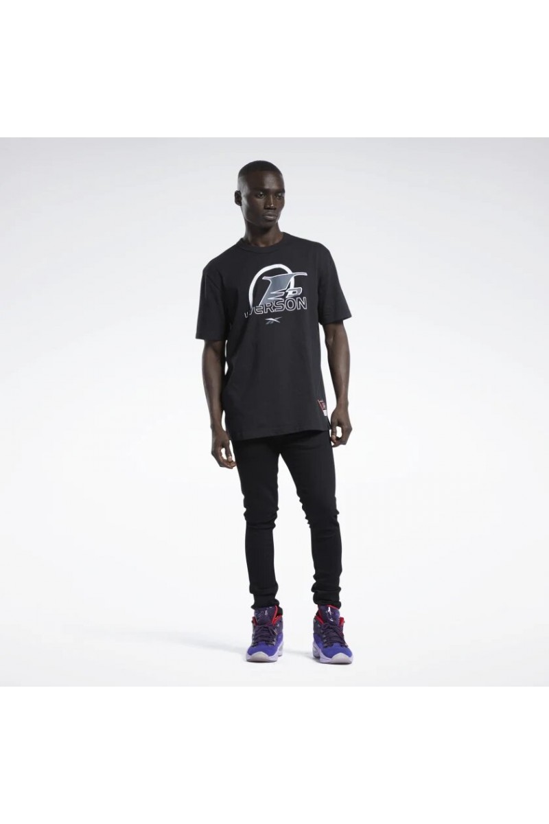 POLERA REEBOK HOMBRE IVERSON BASKETBALL I3 LOGO NEGRO POLERA REEBOK HOMBRE IVERSON BASKETBALL I3 LOGO NEGRO