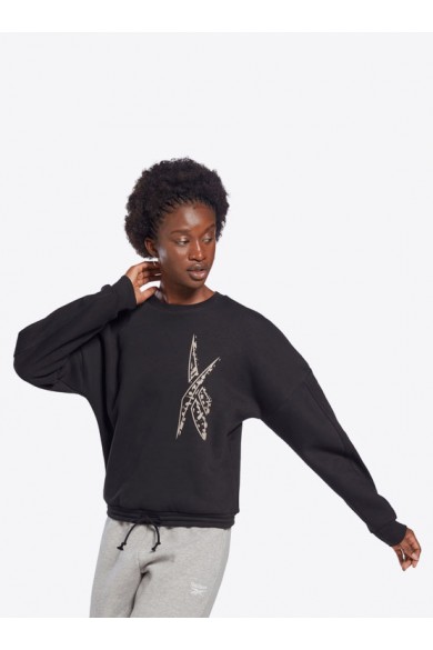 POLERÓN REEBOK MUJER MODERN SAFARI NEGRO