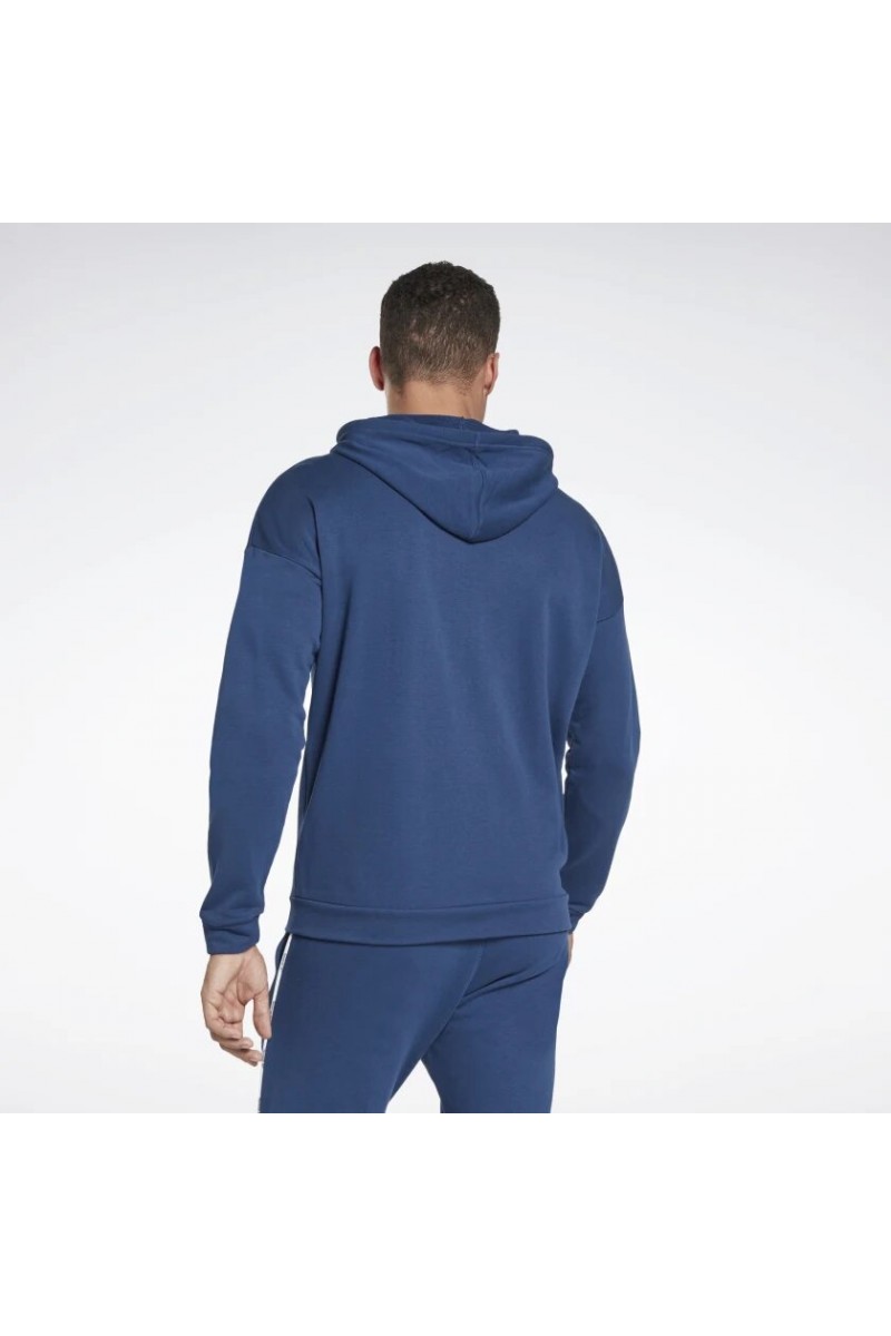 CHAQUETA REEBOK HOMBRE PIPING FZ AZUL CHAQUETA REEBOK HOMBRE PIPING FZ AZUL