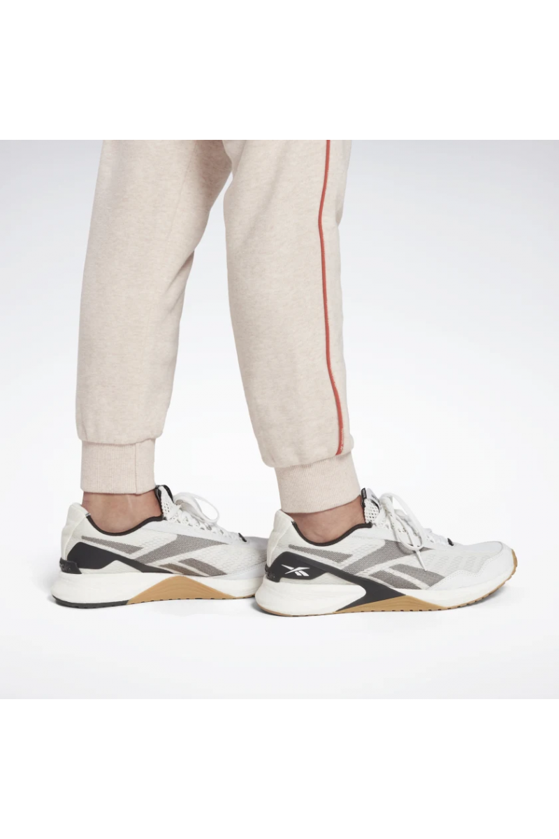 PANTALÓN BUZO REEBOK MUJER PIPING ROSADO PANTALÓN BUZO REEBOK MUJER PIPING ROSADO