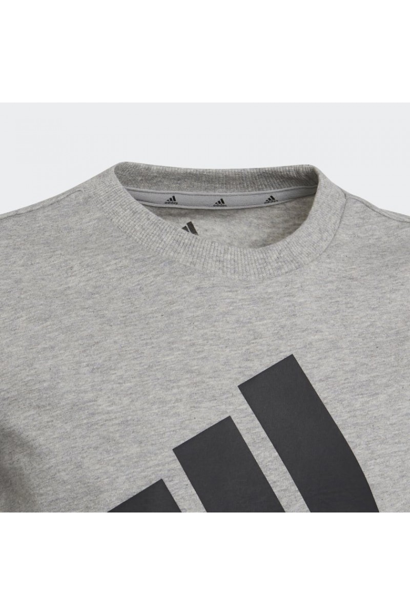 POLERA ADIDAS NIÑO ESSENTIALS GRIS POLERA ADIDAS NIÑO ESSENTIALS GRIS