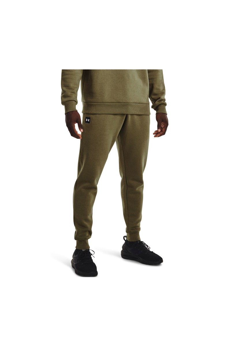 JOGGER UNDER ARMOUR HOMBRE RIVAL FLEECE VERDE
