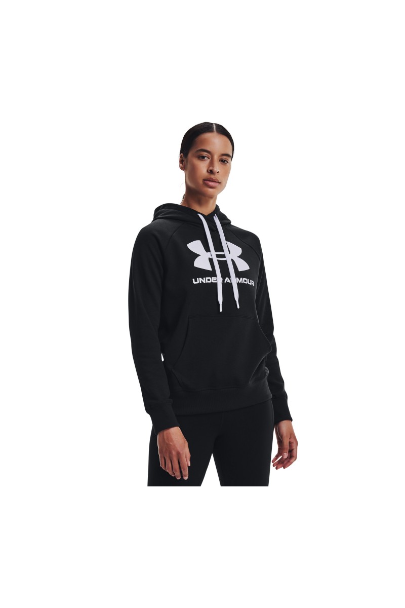 POLERÓN UNDER ARMOUR MUJER RIAL FLEECE NEGRO POLERÓN UNDER ARMOUR MUJER RIAL FLEECE NEGRO