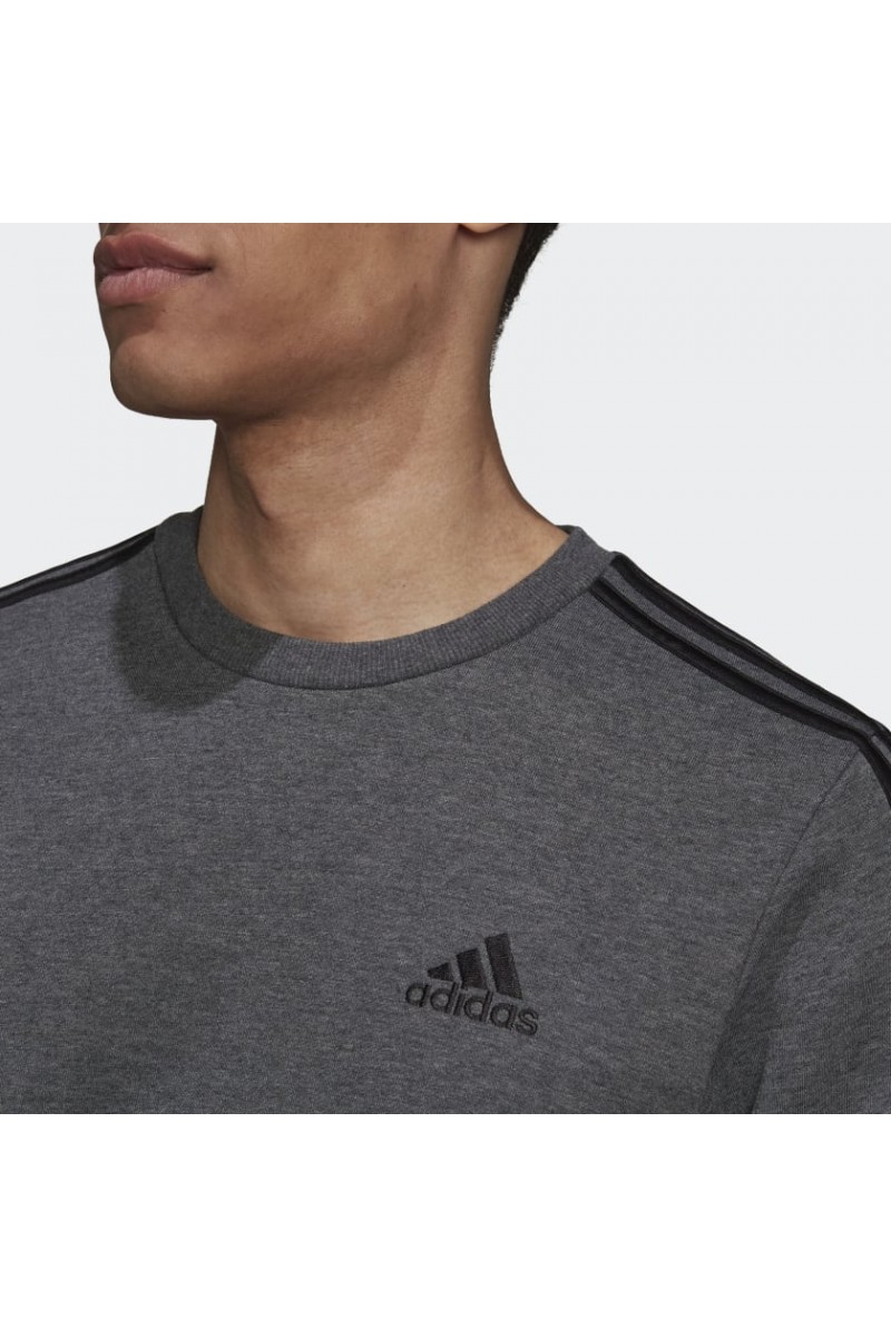 POLERÓN ADIDAS HOMBRE ESSENTIALS FLEECE GRIS POLERÓN ADIDAS HOMBRE ESSENTIALS FLEECE GRIS