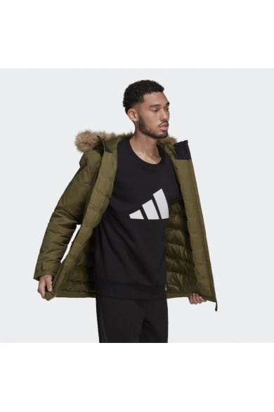 CHAQUETA ADIDAS HOMBRE HOODED OLIVO