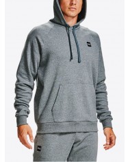 POLERÓN UNDER ARMOUR HOMBRE RIVAL FLEECE NEGRO