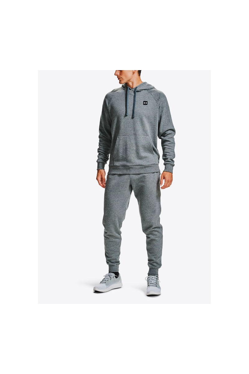 POLERÓN UNDER ARMOUR HOMBRE RIVAL FLEECE GRIS POLERÓN UNDER ARMOUR HOMBRE RIVAL FLEECE GRIS
