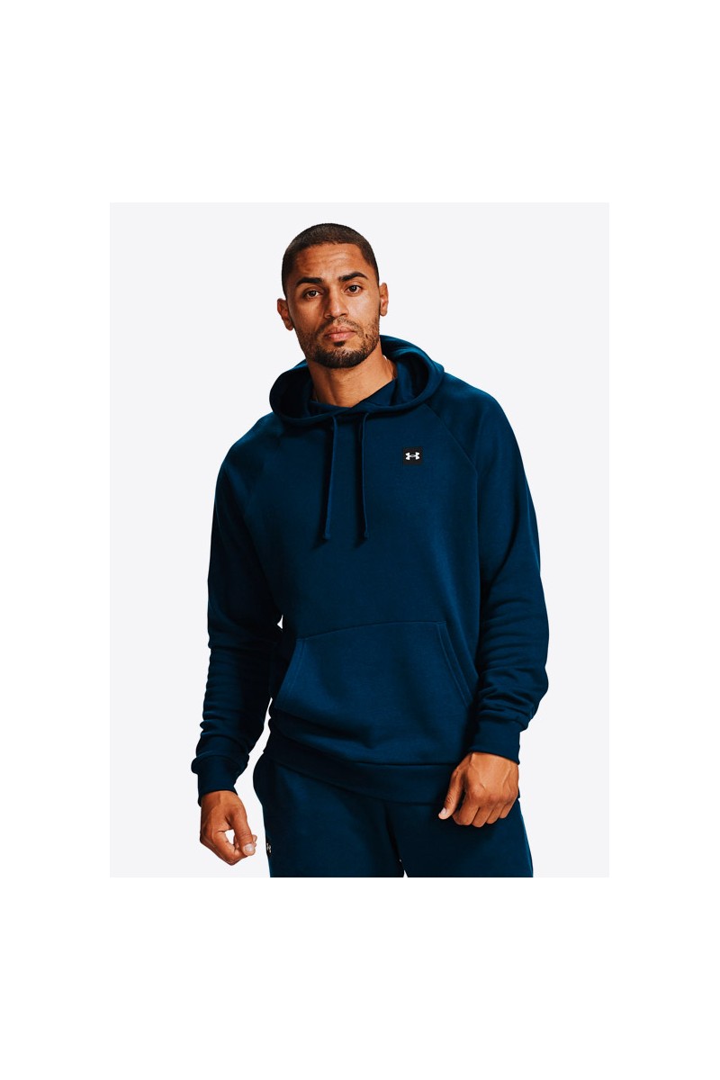 POLERÓN UNDER ARMOUR HOMBRE FLEECE HOODIE NAVY POLERÓN UNDER ARMOUR HOMBRE FLEECE HOODIE NAVY